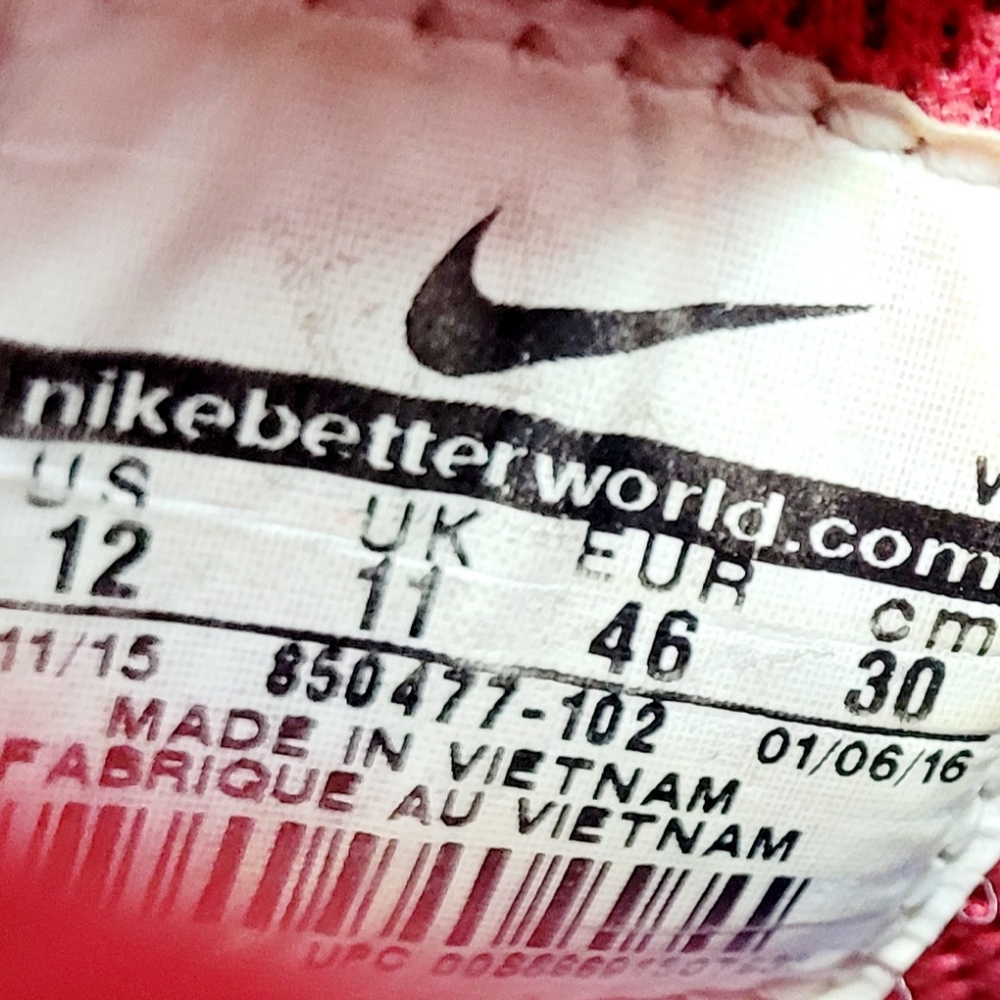 Nike Premium Dunk Hi Retro Be True St. John's Men's Shoes #850477-102  size 12 - Picture 10 of 11